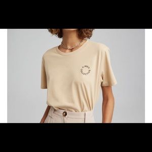 Women’s (Uni-Sex) Tan Short-Sleeve T-Shirt